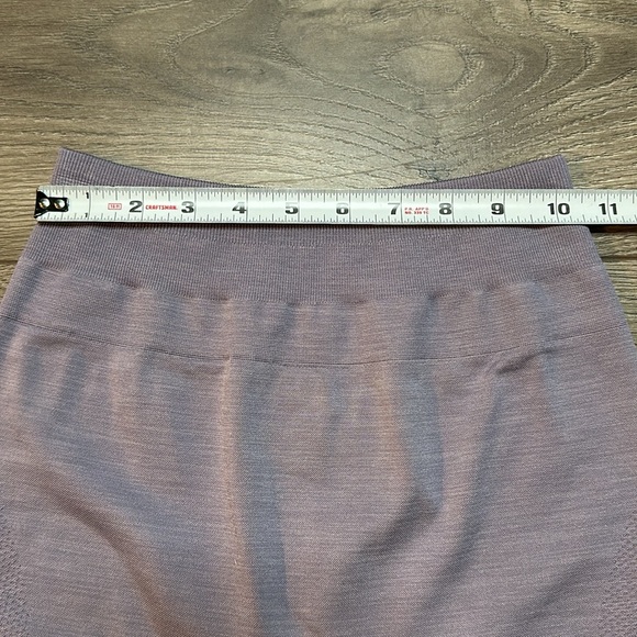 Alphalete Ozone High Rise Seamless Mauve Purple Training Shorts Size Small - Picture 6 of 8